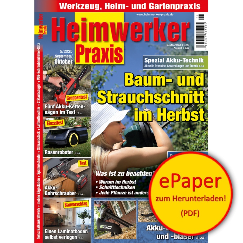 Baum- und Strauchschnitt im Herbst (epaper)