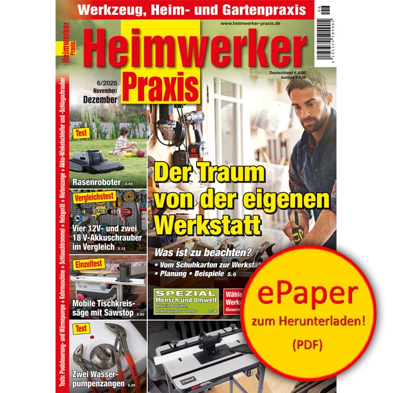 Der Traum von der eigenen Werkstatt (epaper)