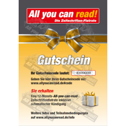 Gutschein-Design 1 
(Vorschau mit Wasserzeichen)