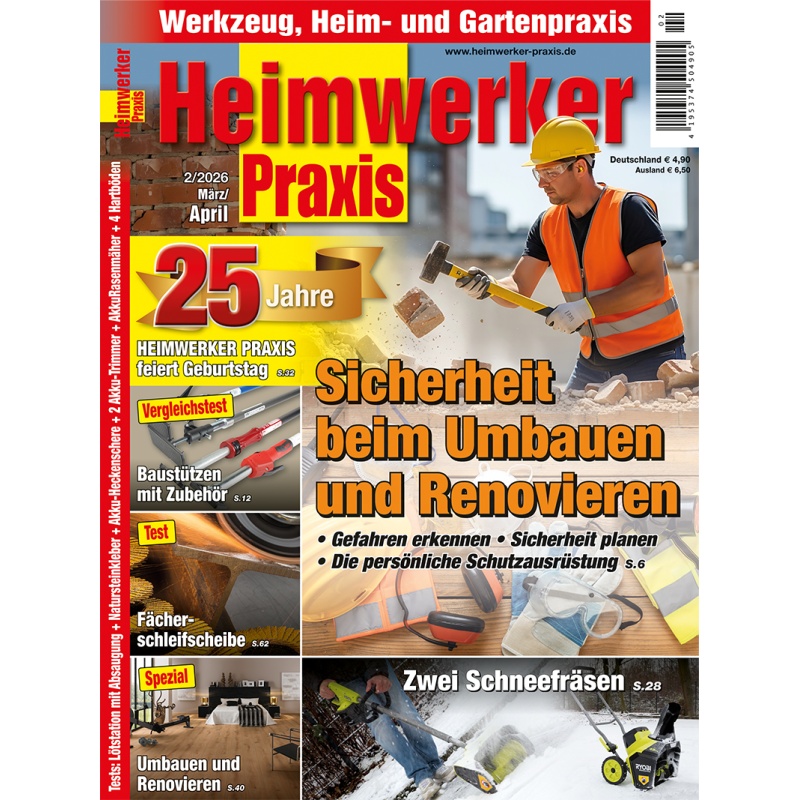 Sicherheit beim Umbauen und Renovieren (print)