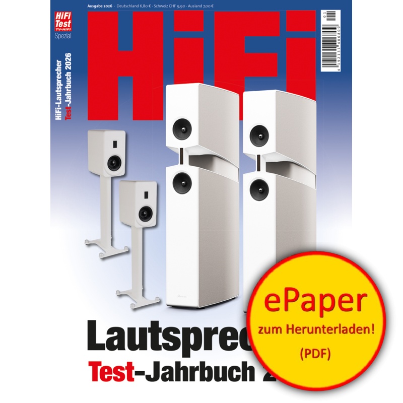 Hifi-Lautsprecher Test-Jahrbuch 2026 (epaper)